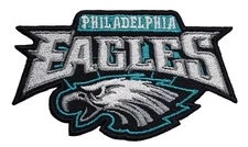 Eagles Retro Football Embroidered Iron On Patch Eagle