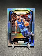 2023-24 Prizm Basketball Silver Mike Miles Jr. Dallas Mavericks Rookie RC #295