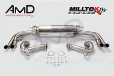 Milltek Audi R8 V8 Coupe Stainless Steel Exhaust System Non Resonated