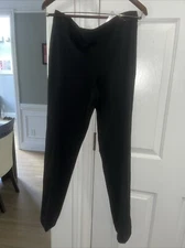 Josie Natori Ponte Skinny Pant in Black Size 10 NWT