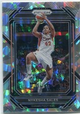 2023 Panini Prizm Basketball WNBA NYKESHA SALES Cracked Ice #48 CONNECTICUT SUN