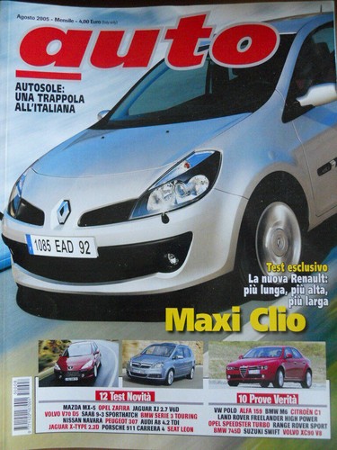 AUTO Nr.8 2005 Test Alfa 159 - BMW M6 BMW 745 D Volvo XC90 [P75]