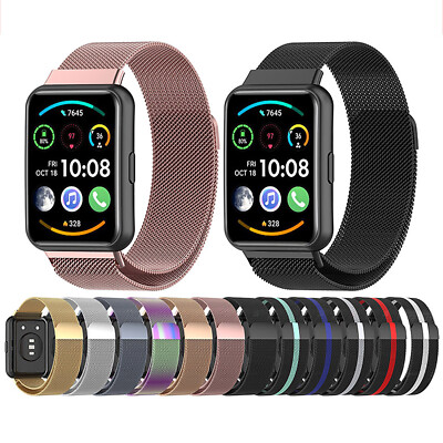 Milanese Armband für Huawei Watch Fit 2 Edelstahl Uhrenarmband Strap Ersatzband