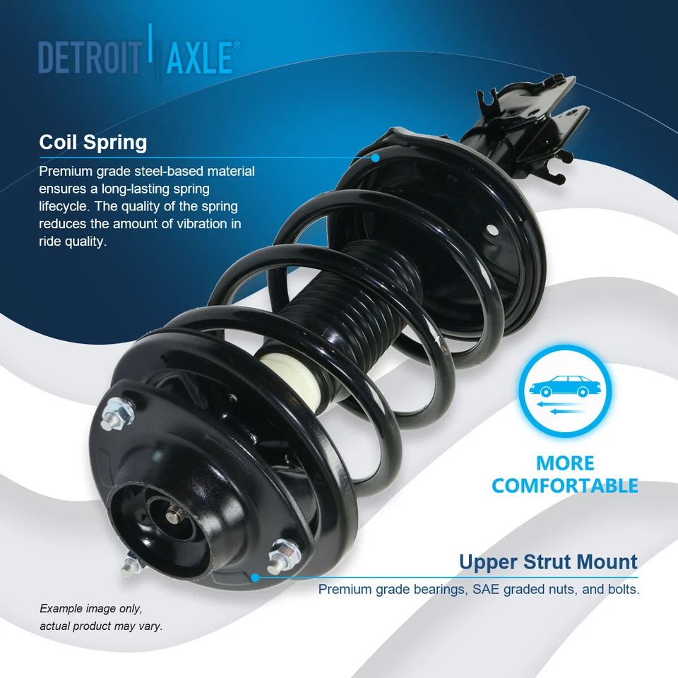 Kit de amortiguadores delanteros traseros para Hyundai Santa Fe 2003 2004 2005 2006 Foto 3 de 4