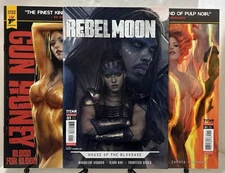 Artgerm Comic Lot Rebel Moon 1, Gun Honey Heet Seekers 1, Gun Honey BFB 1 NM