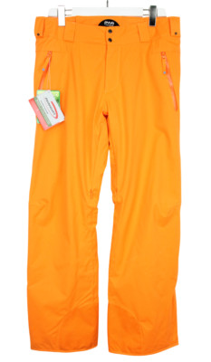 PYUA Craft-Y Primaloft Recco ClimaLoop Snow Pants Men's MEDIUM Orange
