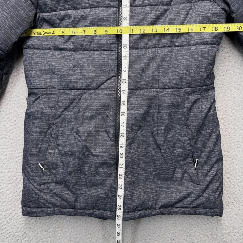 Columbia Omni Heat Jacket Youth Girls XL Gray Full Zip Outdoor Coat Outgrown - Image 4 of 4