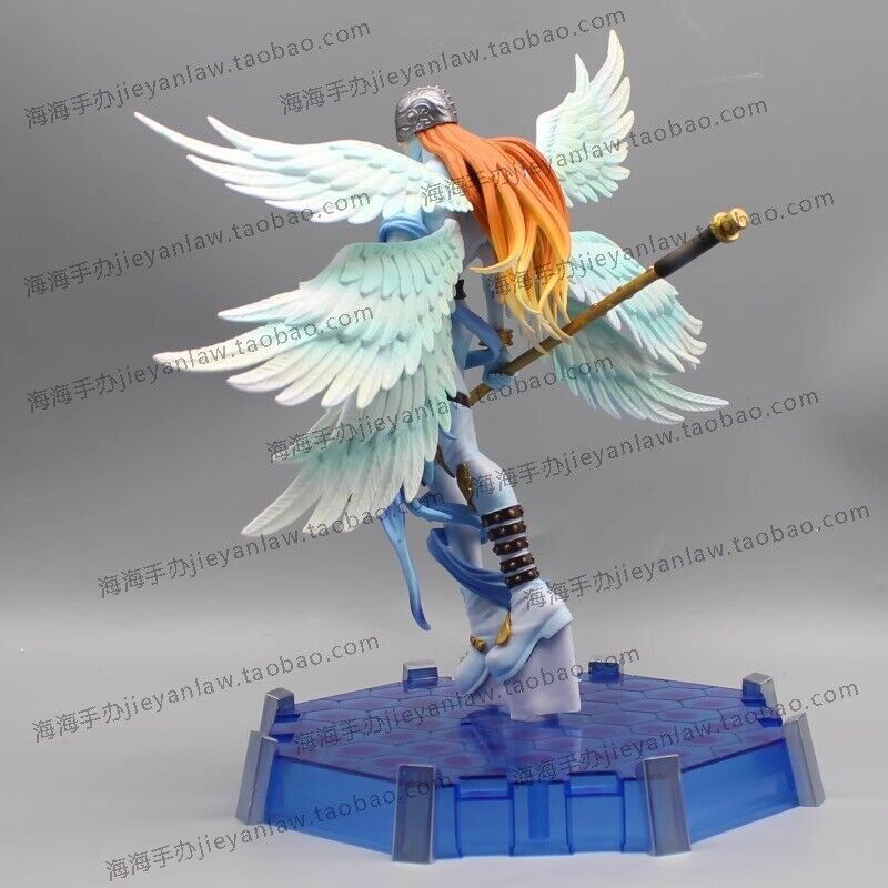 Digimon Adventure Angemon Angewomon 28CM PVC Figure Statue w/box
