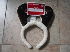 New  Holiday Time Light - Up Headband Adult Size