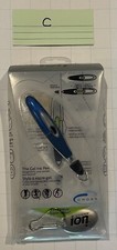 Cross Ion Aurora Blue Rollerball Pen 812-6cs Gel Ink Pen New In Box & Quick Clip