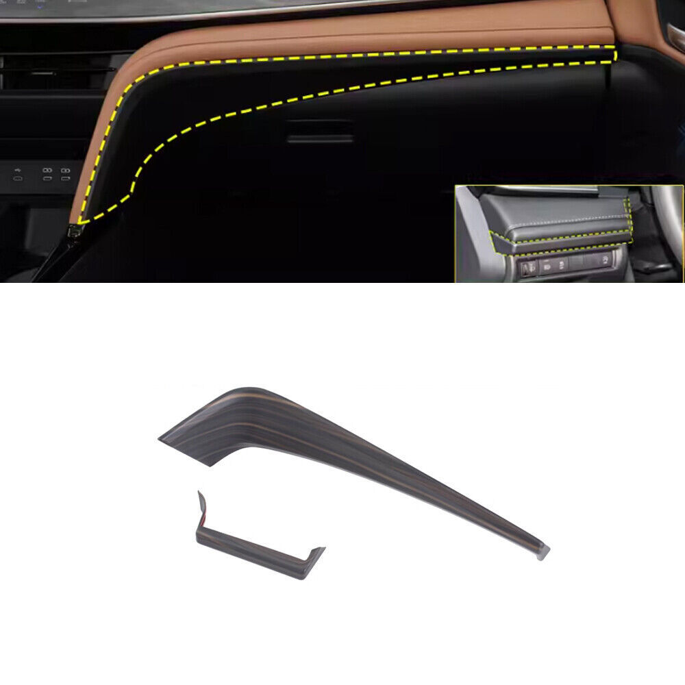 Central Console Instrument Panel Cover For Toyota Camry 2025-2026 Wood Grain ABS