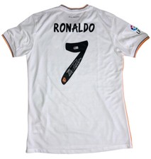 Cristiano Ronaldo Signed Adidas Real Madrid 2013-2014 Home Jersey Beckett 