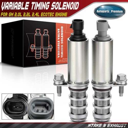 Intake & Exhaust VVT Solenoid Cam Actuator for Chevy Equinox GMC