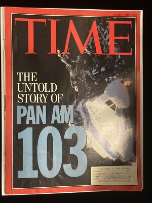TIME magazine April 1992 The Untold Story PAN AM 103 Stephen King Bianca Jagger
