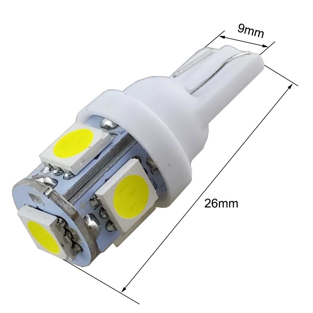 1999-2002 Chevy GMC Slverado Truck Red LED Dashboard Bulbs For Gauge Cluster | 6-10 | 12 V
