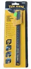 Digital Vernier Caliper LCD 6"150mm Metric / Inch Accurate +/-0.1Carbon Fibre