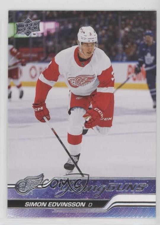 2023-24 Upper Deck Series 1 Young Guns Simon Edvinsson #228 Rookie RC 0cg