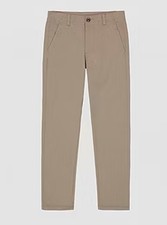 Izod Boy Straight Regular Fit Flat Front Pant In British Khaki Size 10 Husky