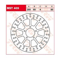 TRW Bremsscheibe (FüR: Aprilia Sportcity 200 VB 04-06 Vorne )
