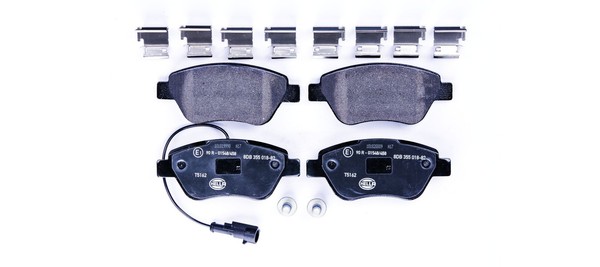 Vorderachse Hella 8DB 355 018-821 Bremsbelagsatz, Scheibenbremse FüR ,Alfa Romeo-image