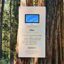 Apple iMac Retina 4K 21.5-inch 2019, Intel Core i3, 8GB RAM, Radeon Pro 555X