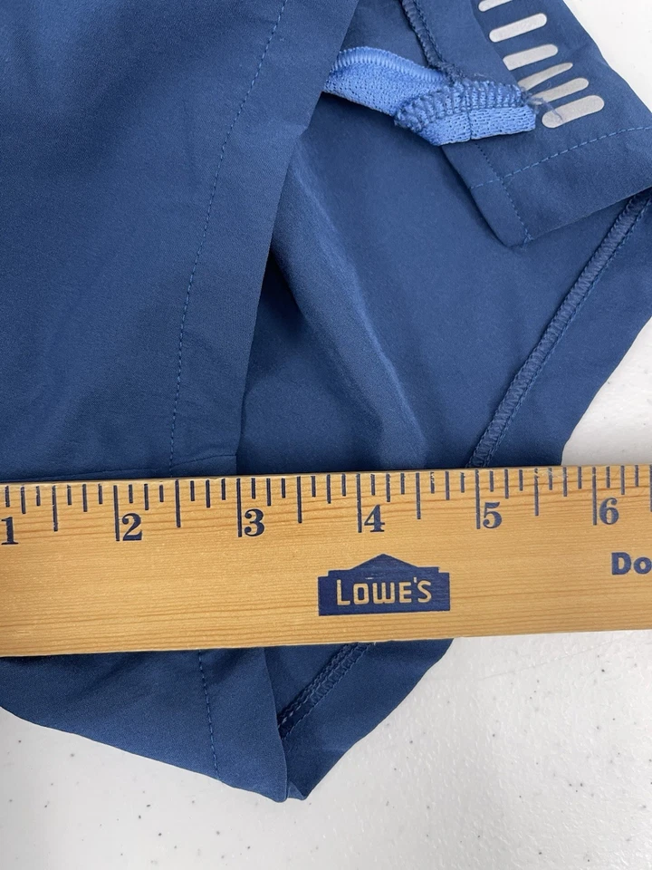 Under Armour Women's 3” Speed Pocket Running Shorts Blue Lined Small - Image 4 of 4