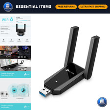 USB WiFi 6 Adapter AX1800 for Desktop PC - Dual Band Wireless Network Card
