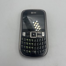 AT T GoPhone Z431 QWERTY Keyboard Black Feature Phone Tested Working