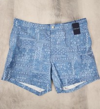 Peter Millar Crown Crafted Blue Trunk Shorts Men's Size XL New MS24XP03