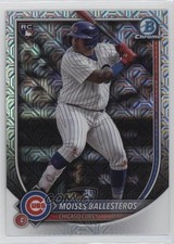 2025 Bowman Chrome Mega Box Mojo Refractor Moises Ballesteros Moisés #42 4k8