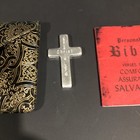 Pocket Personal Bible 1960’s Verses Of Comfort Assurance Salvation, Cross, Pouch — photo 3