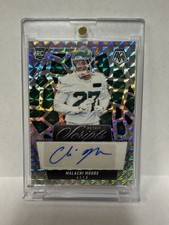 2025 Panini Mosaic - Rookie Scripts Malachi Moore #RS-MME (AU, RC)