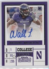 2017 Panini Contenders Draft Picks College Ticket Anthony Walker Jr Auto ex0
