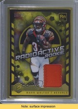 2018 Elements Radioactive Rookie Materials Gold 26/99 Mark Walton READ 4t6
