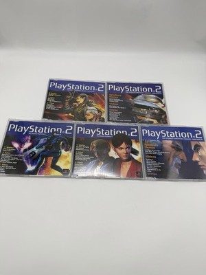 5x PlayStation 2 Demo Discs PS2 Offizielles PlayStation Magazin Sammlung