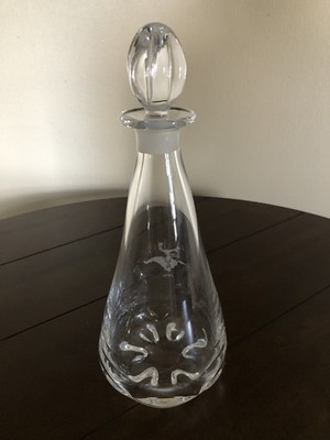 Vintage Crystal Orrefors Decanter