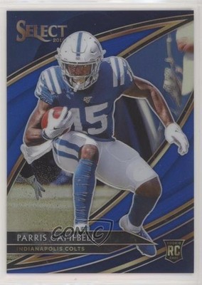 2019 Panini Select Field Level Blue Prizm 27/75 Parris Campbell Rookie RC kq9