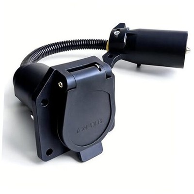 RV Camera Adapter with Power Switch 7-Way Compatible with Furrion Vision S