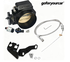 92mm Black Throttle Bodytps Iacbracket For Chevy Gm Gen Iii Lsx Ls Ls1 Ls2 Ls7