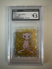 1998 Pokemon Merlin Mew Series 1 S25 Gold Holographic Sticker CGC 9.5