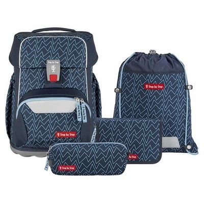 STEP BY STEP BASIC SCHULRANZEN RANZEN SET - BLUE LINES NEU
