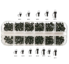 240Pcs 12 Sizes Laptop Screws Kit Notebook Computer Replacement Screws Assortme