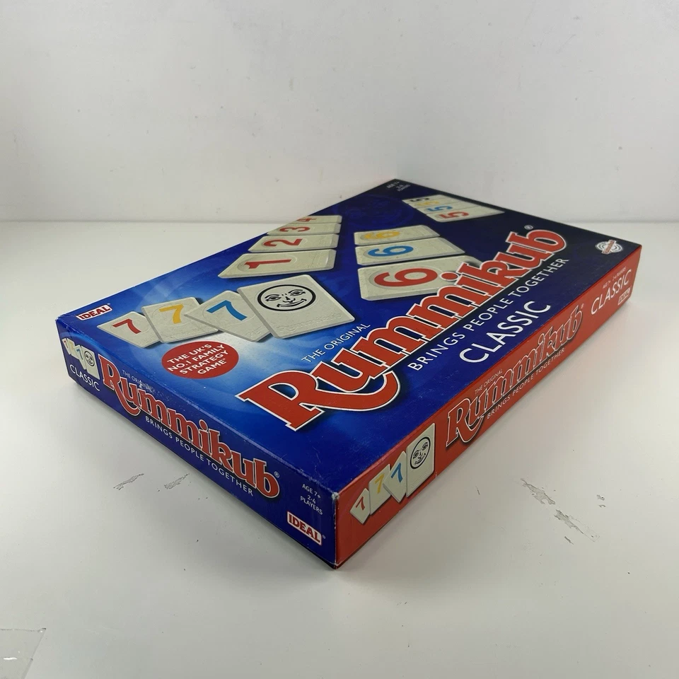 Rummikub Classic Board Game Hasbro Strategy Tile Game 2014 Complete in Rough Box - Image 4 of 4