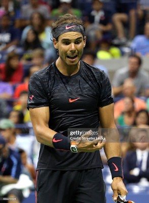 Tenue tennis Nike Rafael Nadal, US Open 2015, taille M-ULTRA RARE !!