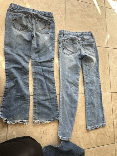 Childrens Place Mossimo Arizona Lot of 6 Sz 10 Kids Girls Denim Jeans Jeggings - Picture 13 of 20