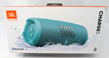 Open Box, JBL Charge 5, Portable Waterproof Speaker with Powerbank, Teal