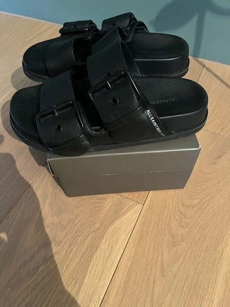Women Allsaints Slippers Black 38