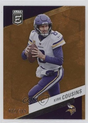 2023 Panini Donruss Elite Orange 32/399 Kirk Cousins #66 3g6