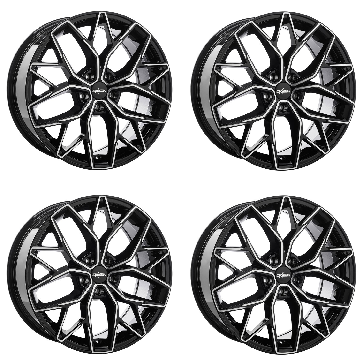 4 Oxigin Wheels 26 Oxid 9.0x20 ET45 5x112 SWFP for Mercedes CLA EQA GLA GLB Vito