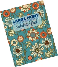 Large Print Address Book (Extra Large-BIG Print Address Book **8.5 X 11** Gre...